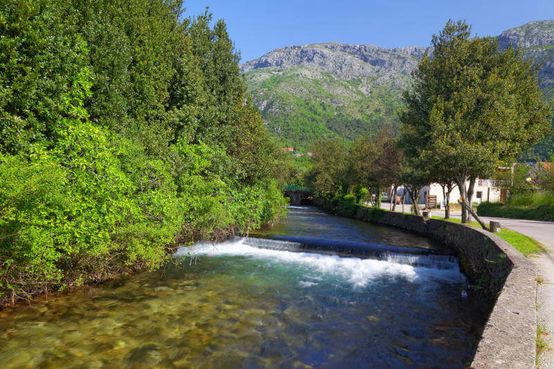 Ljuta River in Konavle