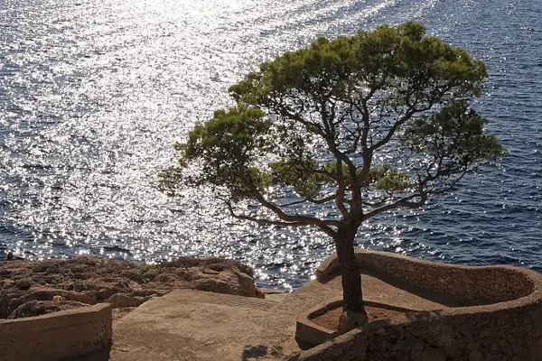 Strand Sveta Nedjelja, im gleichnamigen Dorf auf der Insel Hvar..