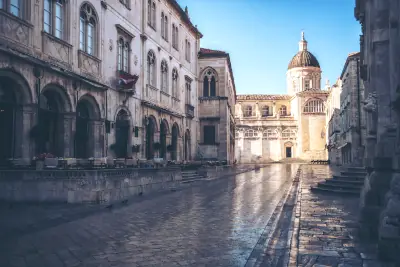 Kathedrale von Dubrovnik in der Altstadt von Dubrovnik