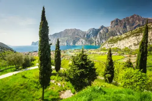 Riva del Garda, Italien, Urlaub am Gardasee.
